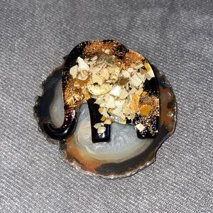 Vintage Elephant Coat Pin.  1.5x1.5”